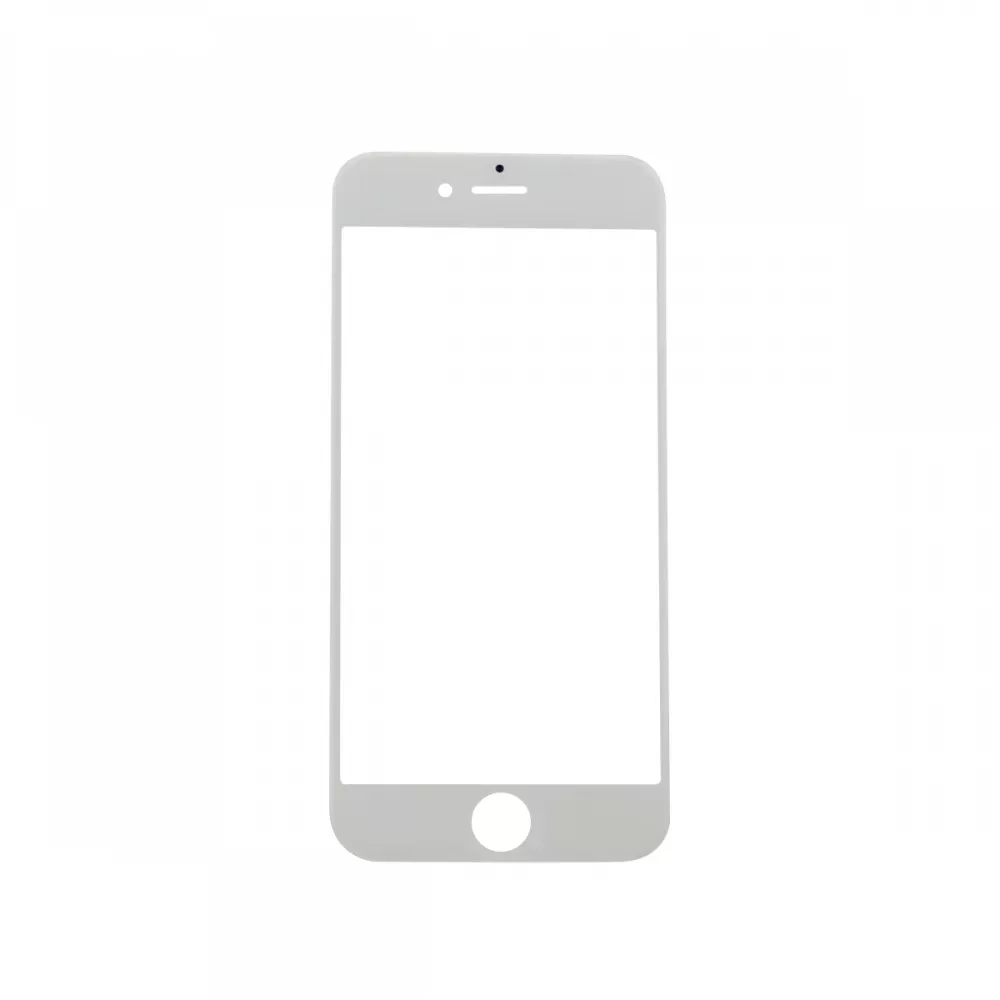 iPhone 6s White Glass Lens Screen