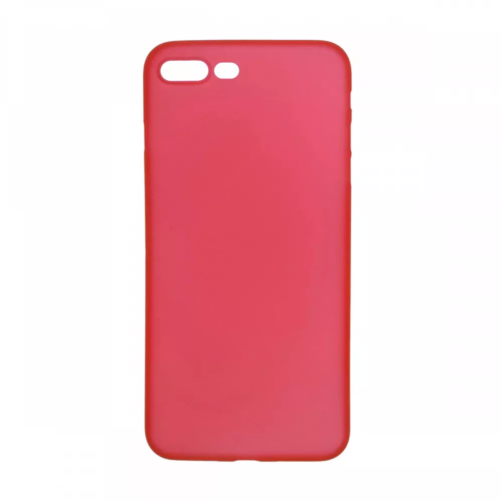 iPhone 7 Plus/8 Plus Ultrathin Phone Case - Frosted Red