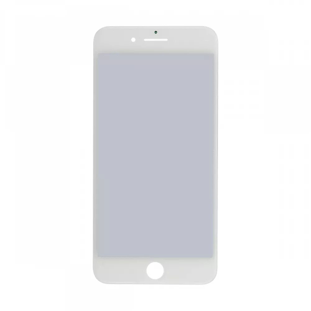 iPhone 7 Plus White Glass Lens Screen, Frame, OCA and Polarizer Assembly (CPG)
