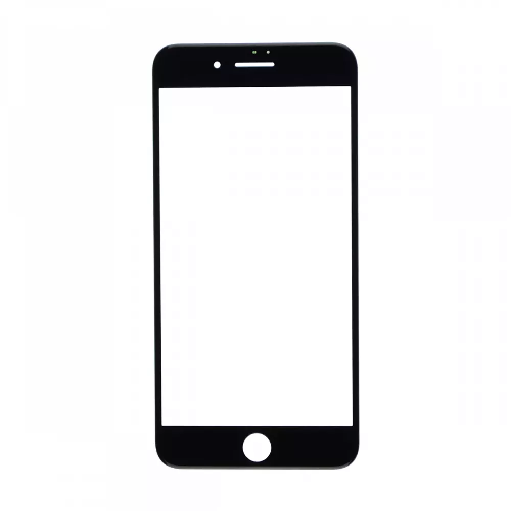 iPhone 8 Plus Black Glass Lens Screen 