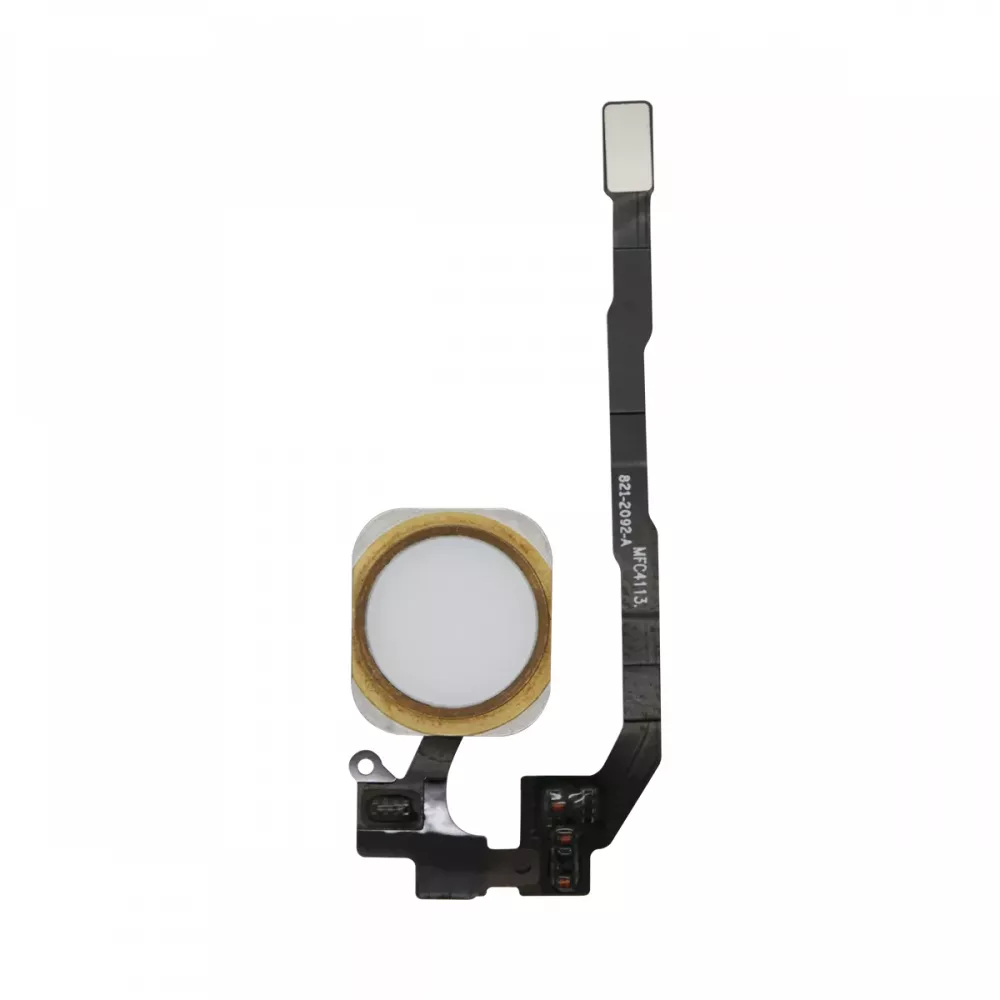iPhone 5s White/Gold Home Button Assembly