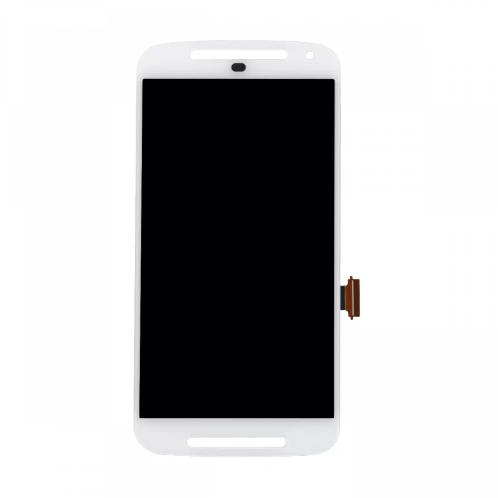 Motorola Moto G (2nd Gen) White Display Assembly (LCD and Touch Screen)