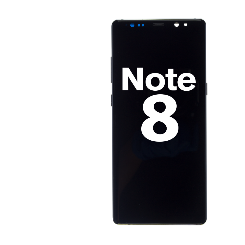 Samsung Galaxy Note 8 OLED Assembly With Frame - Maple Gold (Aftermarket Plus)