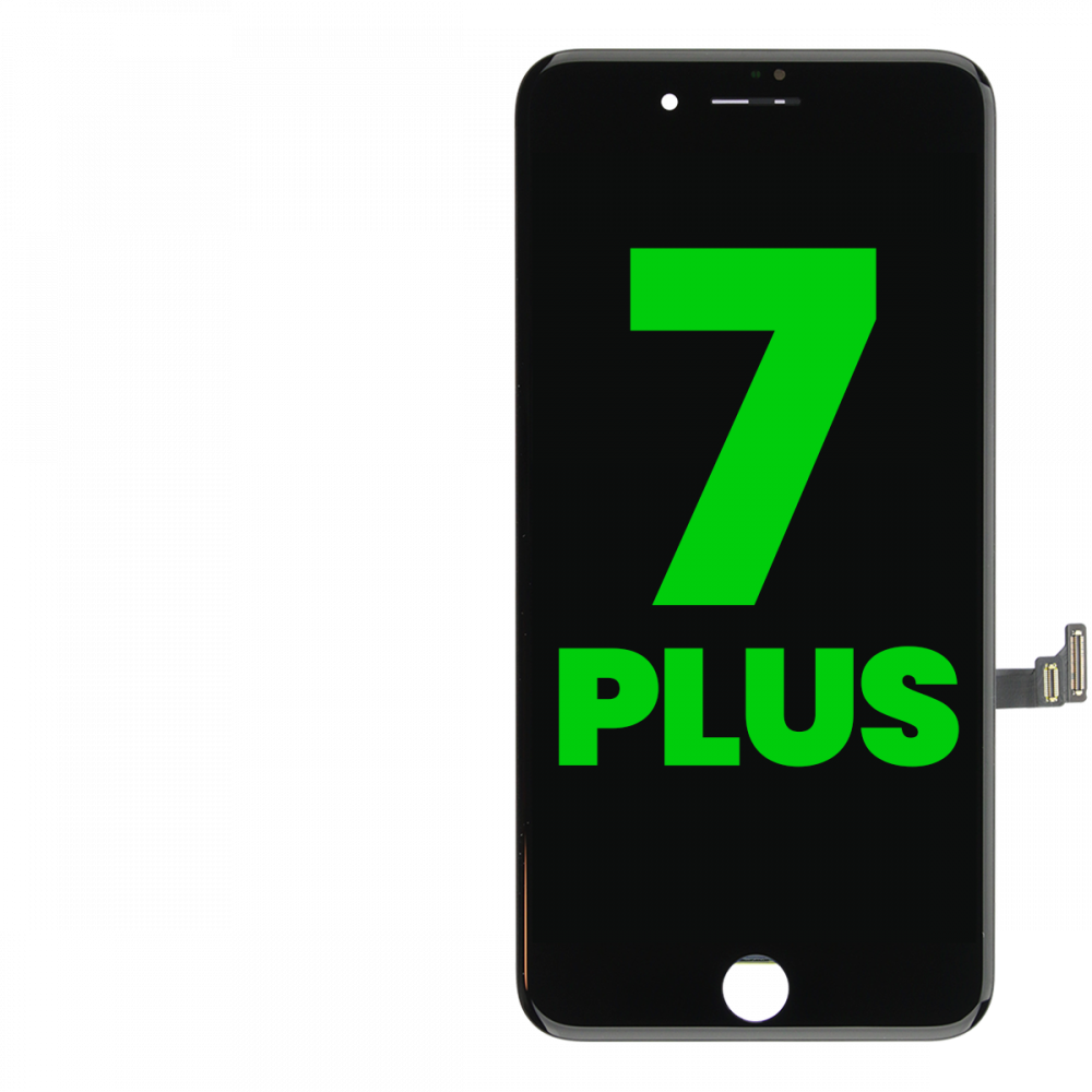 iPhone 7 Plus LCD Screen and Digitizer - Black - Refurbished LG