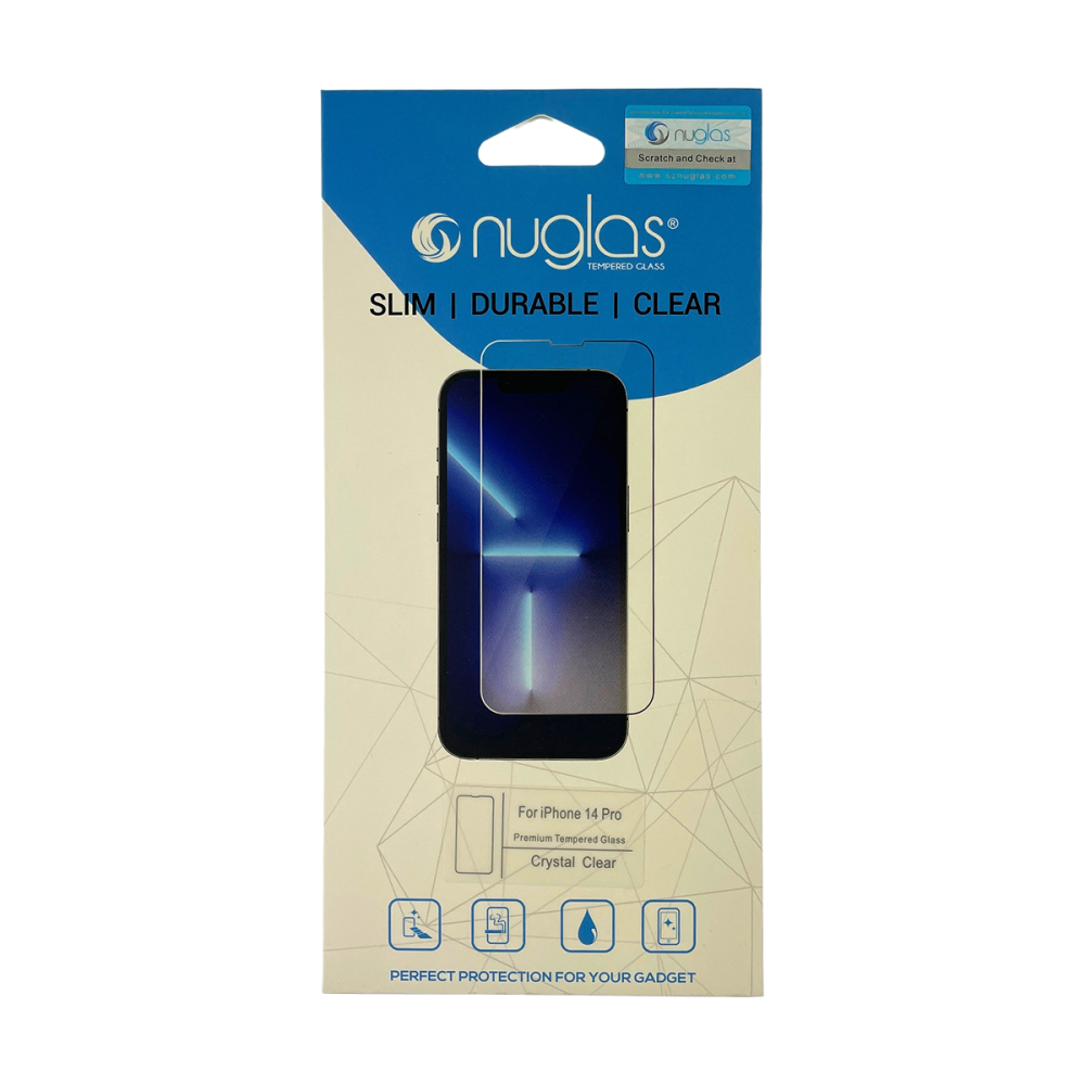 Nuglas Tempered Glass Screen Protector for the iPhone 14 Pro