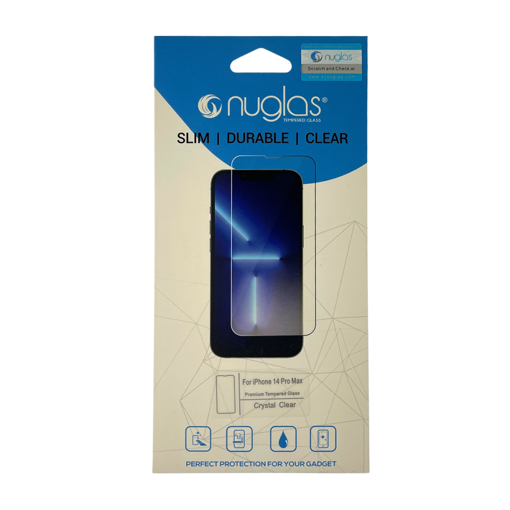 Nuglas Tempered Glass Screen Protector for the iPhone 14 Pro Max