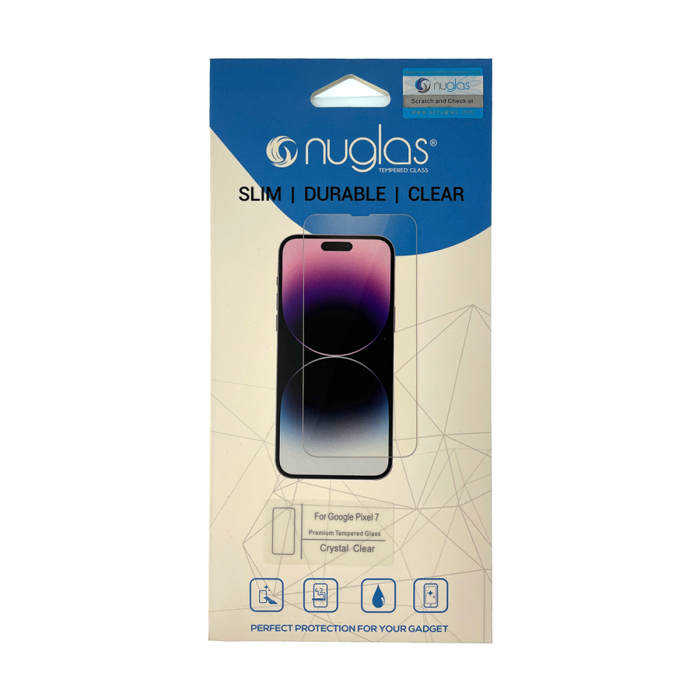NuGlas Tempered Glass Screen Protector for Google Pixel 7 (2.5D)