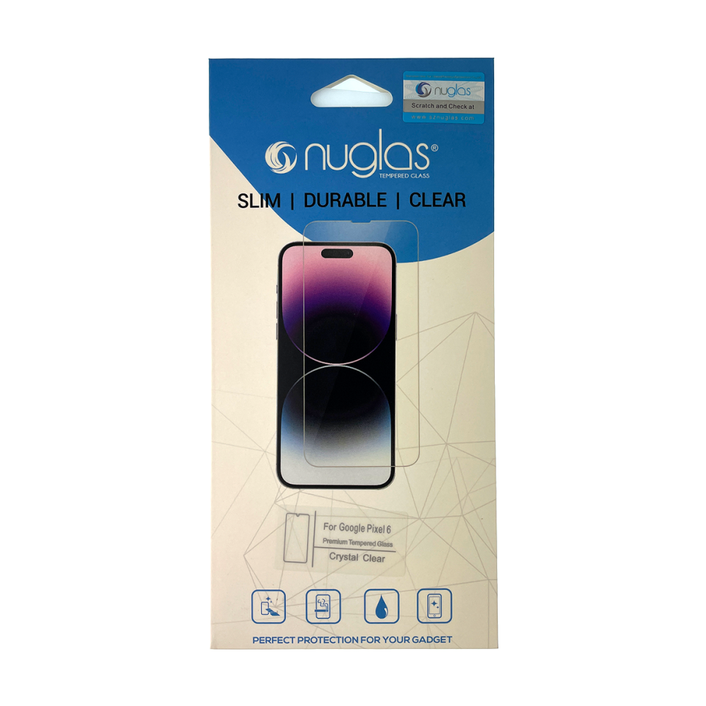 NuGlas Tempered Glass Screen Protector for Google Pixel 6 (2.5D)