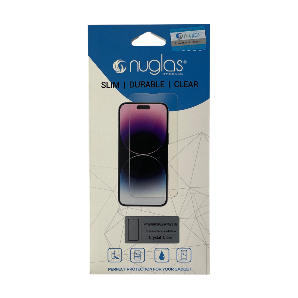 Nuglas Tempered Glass Screen Protector for the Samsung Galaxy S23 - 3D