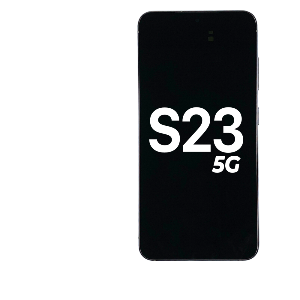 Samsung Galaxy S23 5G Screen Assembly with Frame - Phantom Black (Premium)