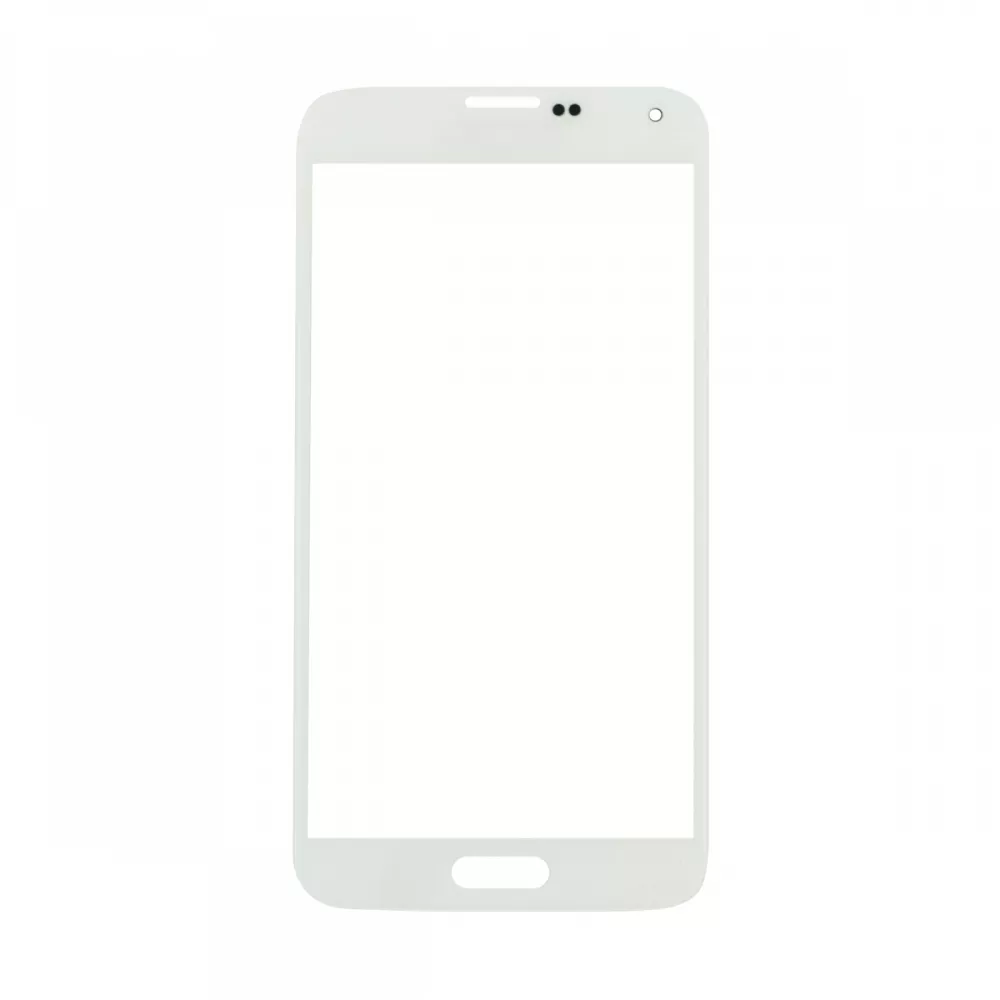 Samsung Galaxy S5 White Glass Lens Screen