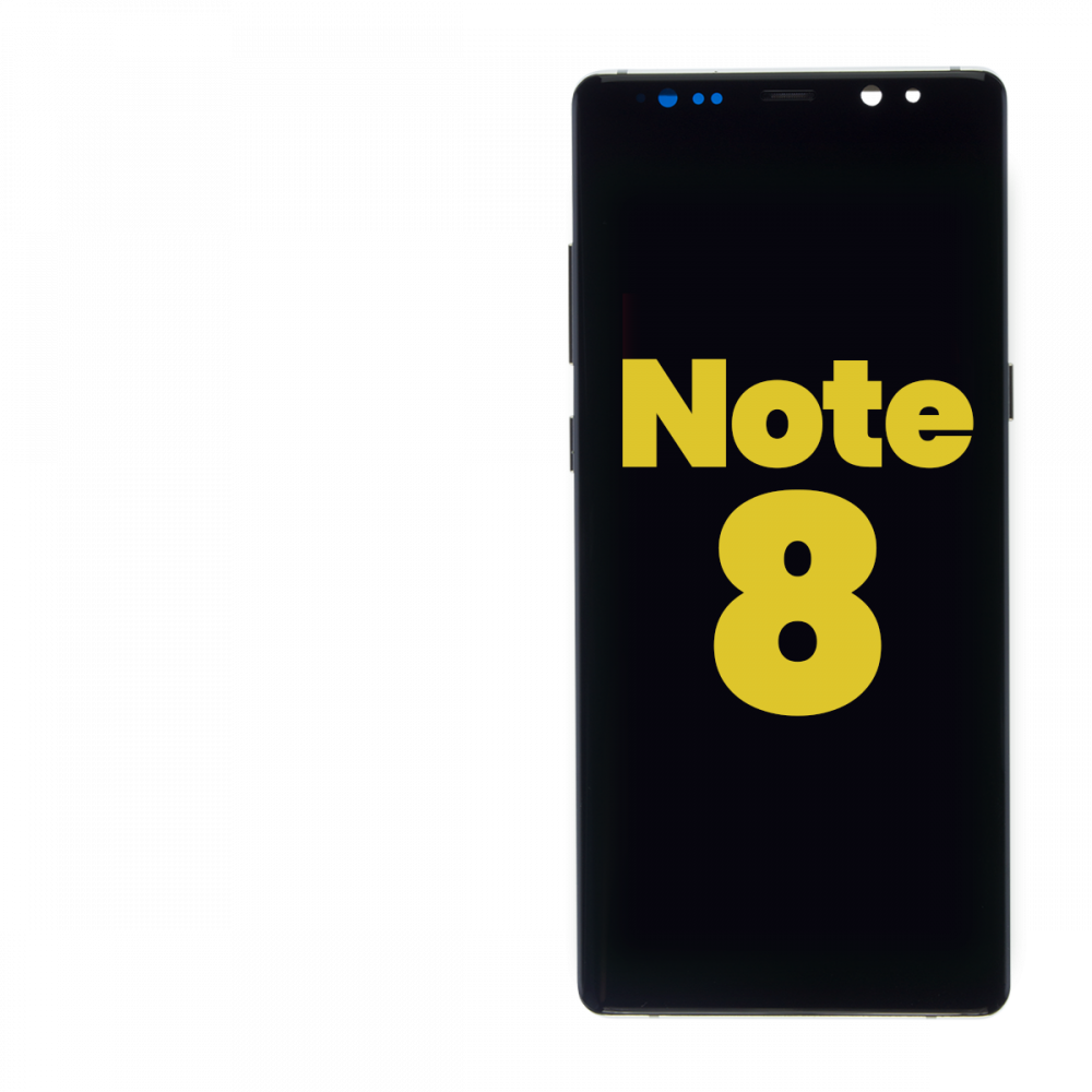 Samsung Galaxy Note8 Screen Assembly with Gold Frame