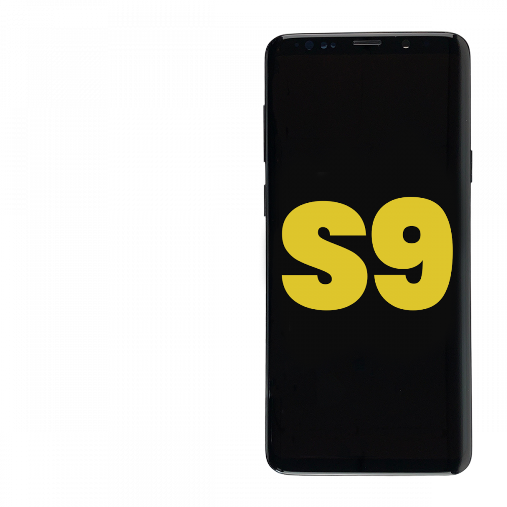 Samsung Galaxy S9 Screen Assembly with Gray Frame Premium