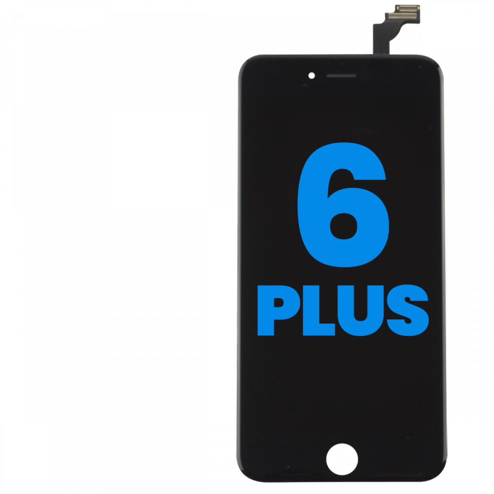 iPhone 6 Plus Black LCD Screen and Digitizer (Aftermarket)